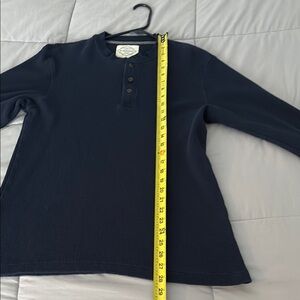 UNIONBAY Blue Long Sleeve Tee Relaxed Fit